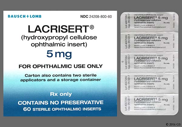Lacrisert (Hydroxypropyl Cellulose)