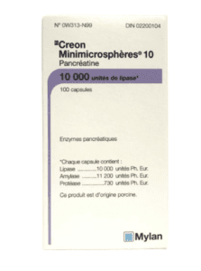 Pancrease MT 10 (Pancrelipase (amylase;lipase;protease))
