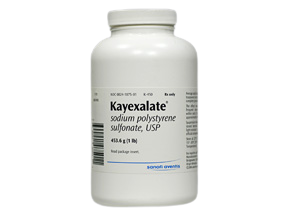 Kayexalate (Sodium Polystyrene Sulfonate)