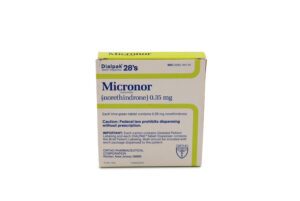 Micronor (Norethindrone)