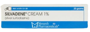 Silvadene (Silver Sulfadiazine cream)