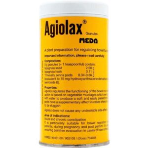 Agiolax Granules (Ispaghula/Psyllium seed/Senna)