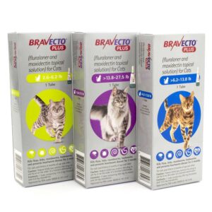 Bravecto Plus (Fluralaner/Moxidectin topical solution)