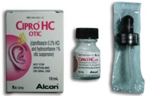 Cipro HC Otic Suspension (Ciprofloxacin/Hydrocortisone)
