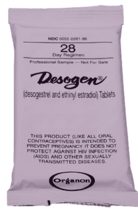 Desogen Birth Control (Desogestrel/Ethinyl Estradiol)