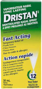 Dristan Nasal Mist (Oxymetazoline / Menthol)