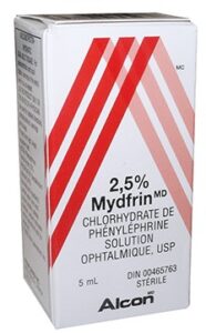 Mydfrin Ophthalmic Solution (Phenylephrine Hydrochloride)