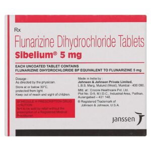 Sibelium (Flunarizine Hydrochloride)