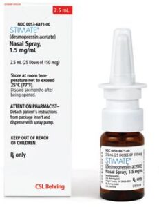 Stimate Nasal Spray (Desmopressin Acetate)