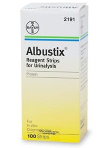 Albustix Reagent Strips