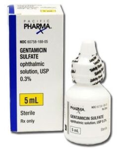 Garamycin Eye/Ear Drops (Gentamicin Sulfate)