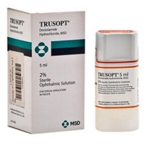 Trusopt Eye Drops - Preservative Free (Dorzolamide HCl)