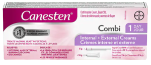 Canesten 3 Cream Combi-Pak (Clotrimazole)
