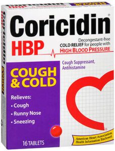 Coricidin II Cough and Cold (Dextromethorphan/Chlorpheniramine)