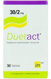 Duetact (Pioglitazone/Glimepiride)