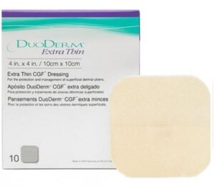 Duoderm 4x4 CGF Extra Thin Skin Dressings
