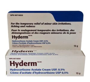 Hyderm Cream OTC (Hydrocortisone Acetate)
