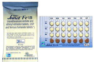 Junel Fe (Norethindrone Acetate/Ethinyl Estradiol)