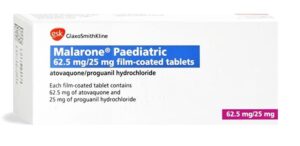 Malarone Pediatric (Atovaquone/Proguanil)