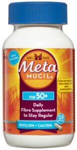 Metamucil Plus Calcium Capsules (Natural Psyllium Fiber)