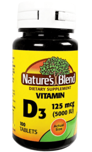Buy Nature’s Blend Vitamin D3 5000 IU Online