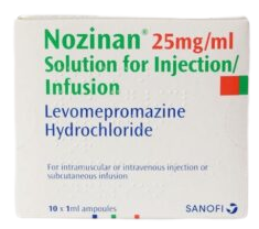 Nozinan Injection (Levomepromazine Hydrochloride)