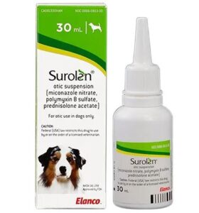 Surolan (Miconazole Nitrate/Polymyxin B/Prednisolone Acetate)