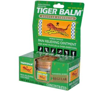 Tiger Balm White- Regular Strength (Camphor/Menthol)