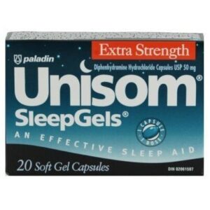 Unisom Extra Strength Night Time Sleep Aid Tablets (Diphenhydramine)