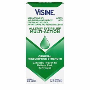 Visine Allergy Eye Drops (Naphazoline Hydrochloride/Pheniramine Maleate)