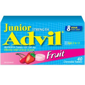 Advil Junior Chewable Tablets (Ibuprofen)