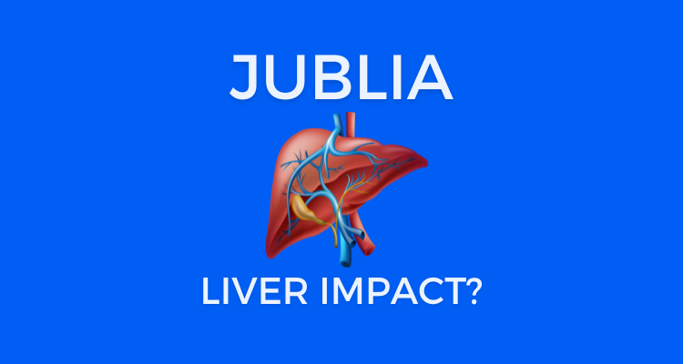 Does Jublia affect the liver?